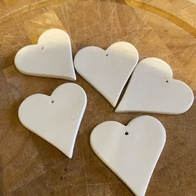 Heart Tags X 8 (5x5cm) 4