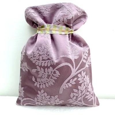 Large Fabric Gift Bag with Embroidery 6