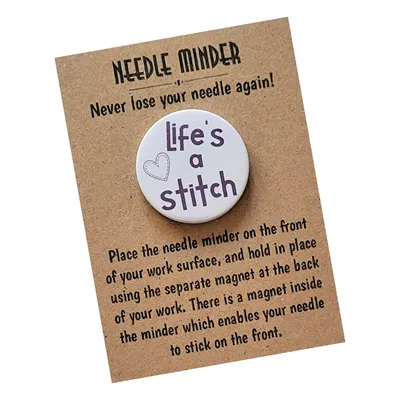 Life's A Stitch Needle Minder 6