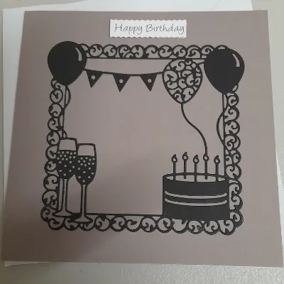 Lovely Birthday celebration card. 3