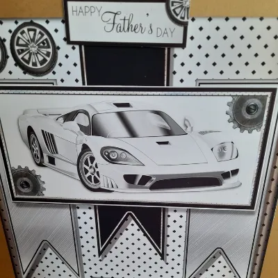 Lovely hand made Fathers day card with i 2