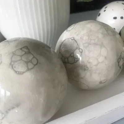 Marbled Ceramic Ball