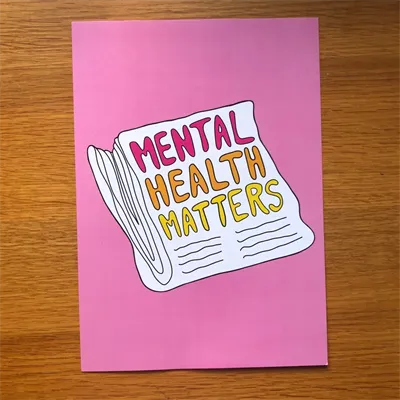 Mental Health Patters Print - Wall Art | 2