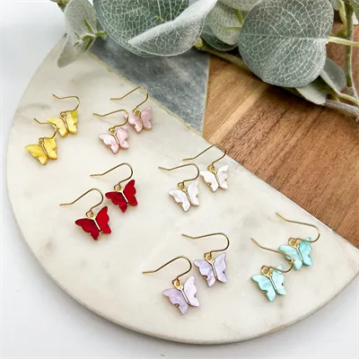 Mini Butterfly Earrings 8