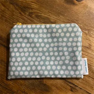 Oil Cloth Make Up Bag (756) 1