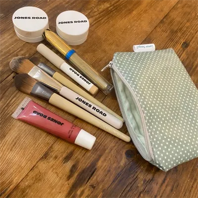 Oil Cloth Make Up Bag (759) 1