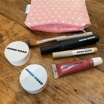 Oil Cloth Make Up Bag (781) 1