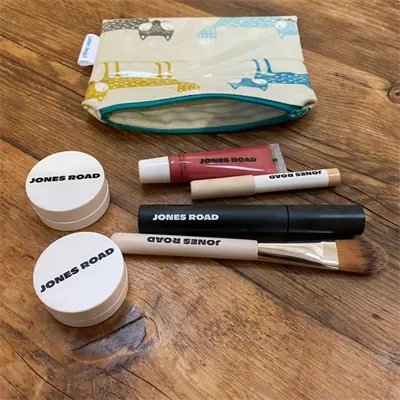 Oil Cloth Make Up Bag (801) 1