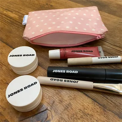 Oil Cloth Make Up Bag (802) 1