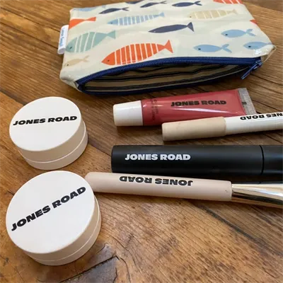 Oil Cloth Make Up Bag (803) 1