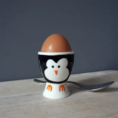Penguin Egg Cup in situ