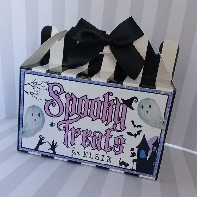 Personalised Halloween Treat Box I Spook 2