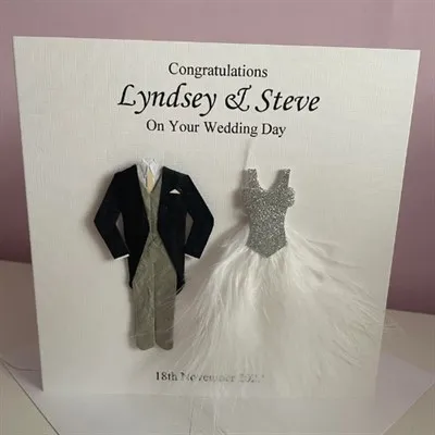 Personalised Wedding Card