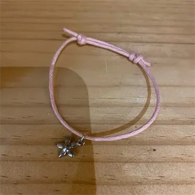 Pink Flower Bracelet (686) 1
