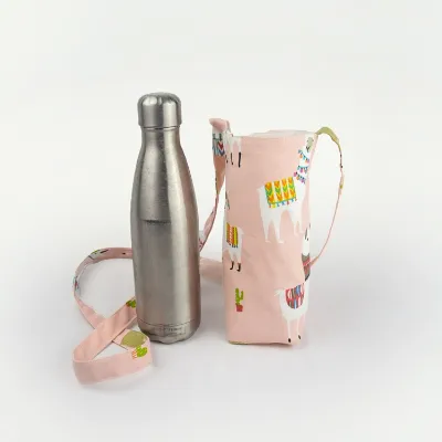 Pink Water Bottle Bag 3