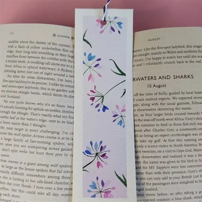 Purple Spring Bookmarks