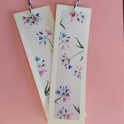 Purple Spring Bookmarks
