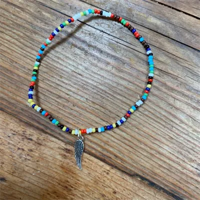 Rainbow Angel Wings Bracelet (669) 1