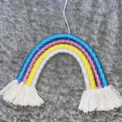 Rainbow hanging decoration 1
