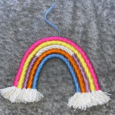 Rainbow Macrame 1