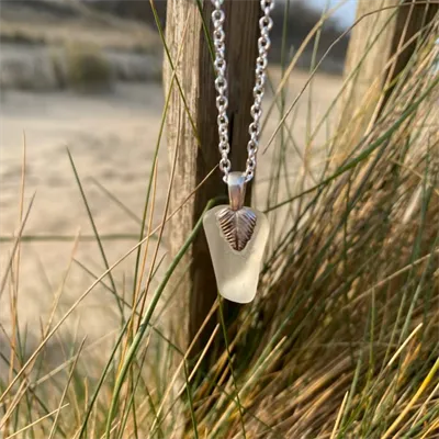 Sea Glass Necklace (691) 1