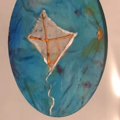 Silk Kite-Cards for Palestine 2