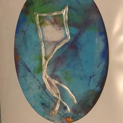 Silk Kite-Cards for Palestine 3