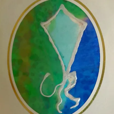 Silk Kite-Cards for Palestine 4