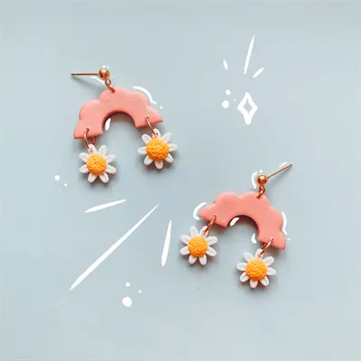 Simplistic Summer Daisy Dangles 2