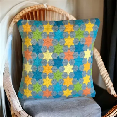 Star Pattern Cushion 1