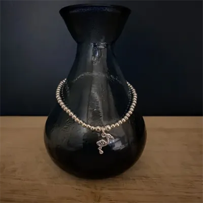 Sterling Silver Flamingo Bracelet (681) 1