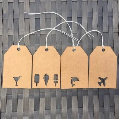 Summer Holiday Gift Tags Set