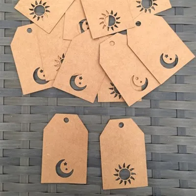 Sun and Moon Mini Gift Tags All 12 Tags