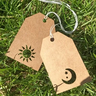 Sun and Moon Mini Gift Tags