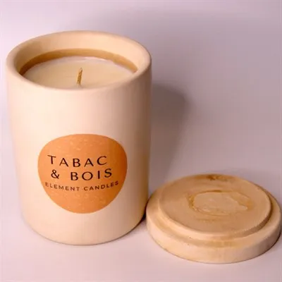 Tabac & Bois lid off label down
