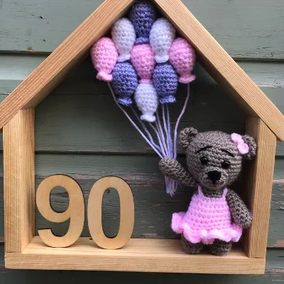 The Crochet Ballerina birthday House 2