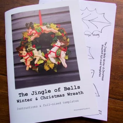 The Jingle Of Bells Christmas Wreath Kit Booklet and Pattern