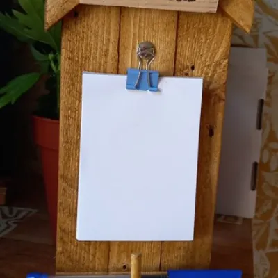 The shed personalised memo pad hang or s 1