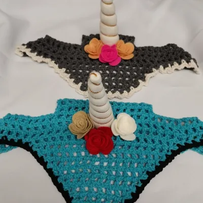 These Horse Unicorn cap/bonnet/ Horses e 2