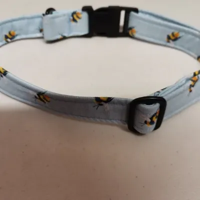This Handmade  dog collar is all made in 1