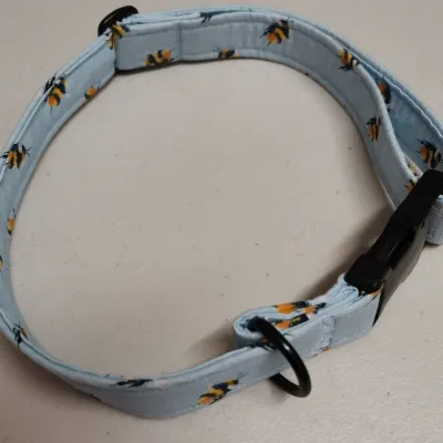 This Handmade  dog collar is all made in 2