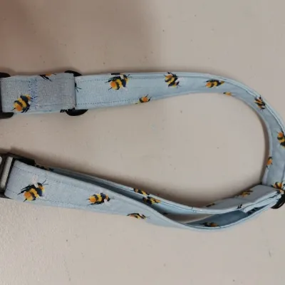 This Handmade  dog collar is all made in 3