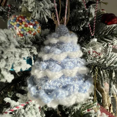 Trans Tree Ornament 12