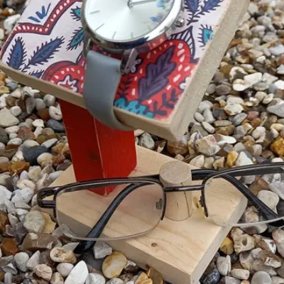 Unique watch glasses ring bohemian displ 3