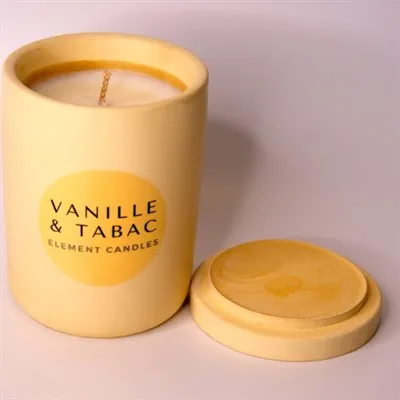 Vanille & Tabac lid off label down