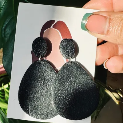 Volcanic Rock Style Earrings 1