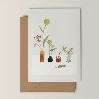 Wildflowers Greeting Card 1