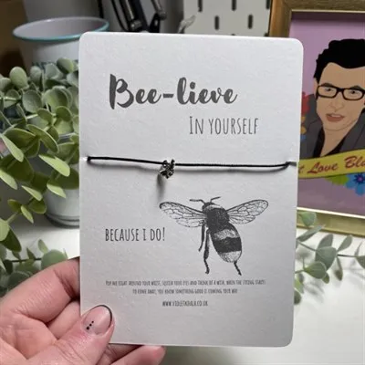 Wish String - Bee-lieve in yourself