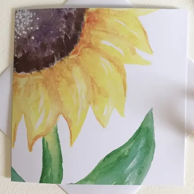 Sunflower Greetings Cards