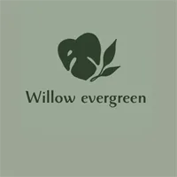 Willow & evergreen logo